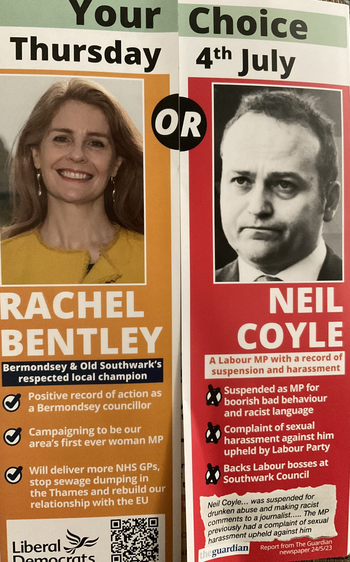 Thumbnail of leaflet from Rachel Bentley