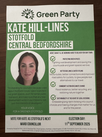 Thumbnail of leaflet from Kate Hill-Lines