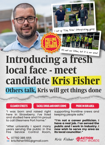 Thumbnail of leaflet from Kris Fisher