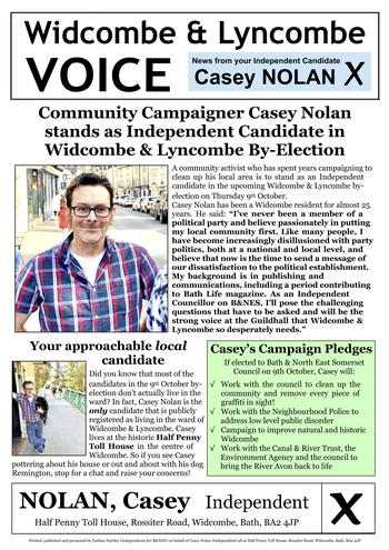 Thumbnail of leaflet from Casey Bernard Bailey Nolan