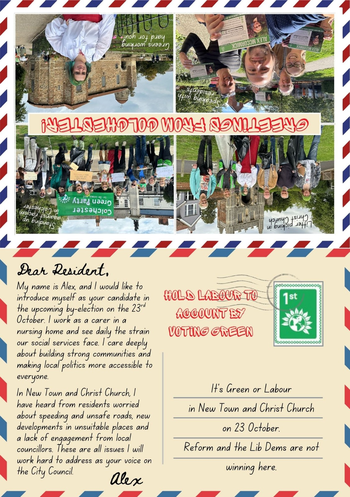 Thumbnail of leaflet from Alex McCormick