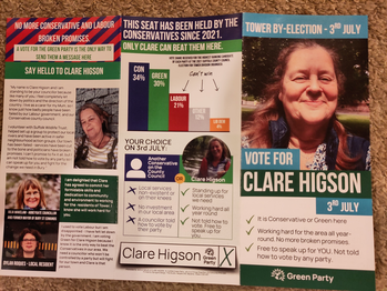 Thumbnail of leaflet from Clare Higson