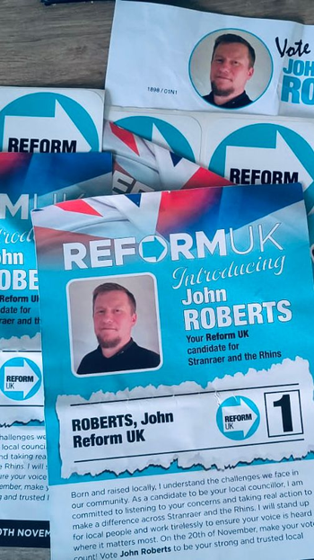 Thumbnail of leaflet from John Roberts
