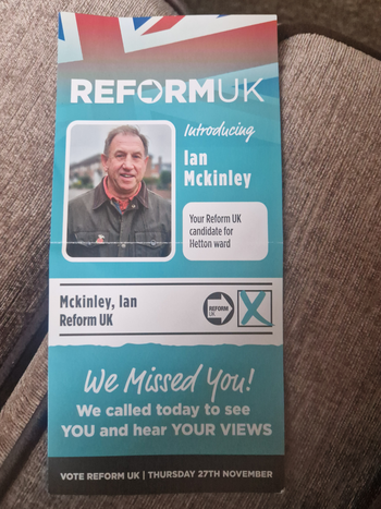 Thumbnail of leaflet from Ian McKinley