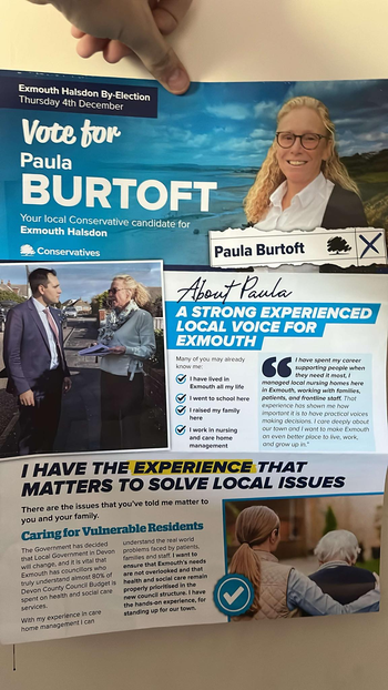 Thumbnail of leaflet from Paula J Burtoft
