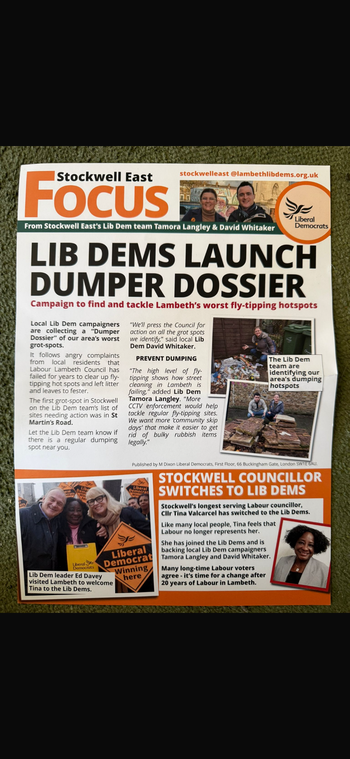 Thumbnail of leaflet from Rob Blackie