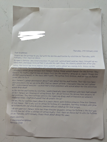 Thumbnail of leaflet from Matt Goodwin