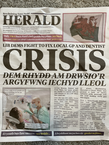 Thumbnail of leaflet from Jane Dodds