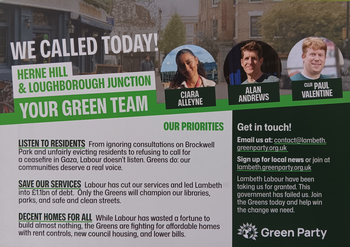 Thumbnail of leaflet from Alan Andrews