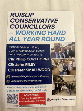 Thumbnail of leaflet from Peter William Smallwood