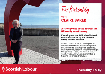Thumbnail of leaflet from Claire Baker