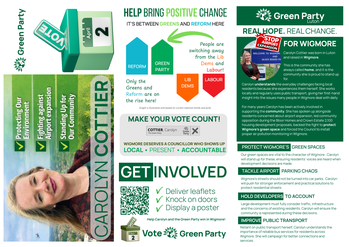 Thumbnail of leaflet from Carolyn Jayne Cottier