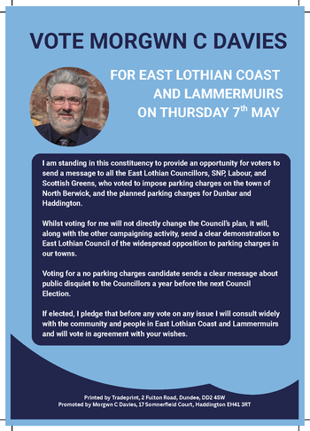 Thumbnail of leaflet from Morgwn C Davies