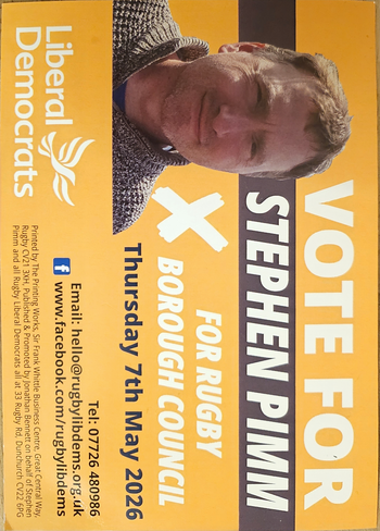 Thumbnail of leaflet from Stephen Pimm