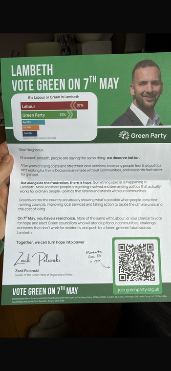 Thumbnail of leaflet from Zack Polanski