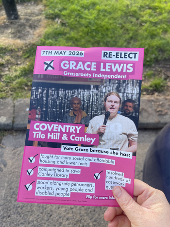 Thumbnail of leaflet from Grace Lewis