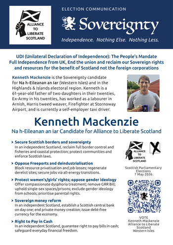 Thumbnail of leaflet from Kenneth Mackenzie