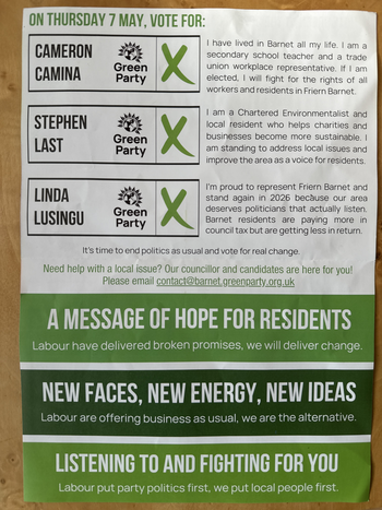 Thumbnail of leaflet from Stephen Last