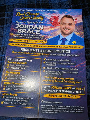 Thumbnail of leaflet from Jordan Brace