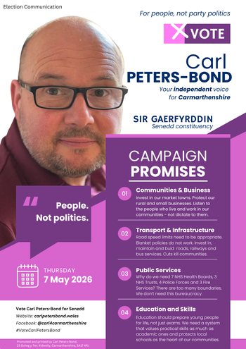 Thumbnail of leaflet from Carl Peters-Bond