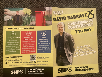 Thumbnail of leaflet from David John Barratt