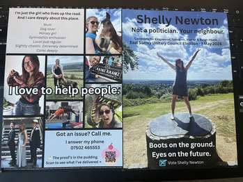 Thumbnail of leaflet from Shelly Anneka Newton