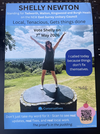 Thumbnail of leaflet from Shelly Anneka Newton