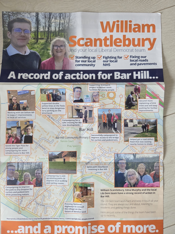 Thumbnail of leaflet from William George Scantlebury