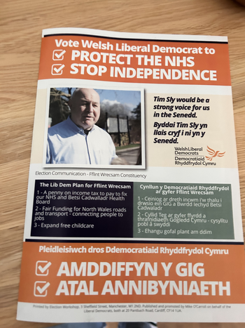 Thumbnail of leaflet from Tim Sly