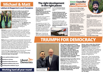 Thumbnail of leaflet from Matt Lindon