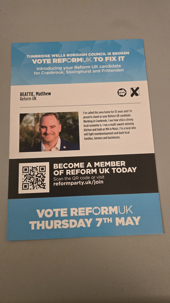 Thumbnail of leaflet from Matthew Beattie
