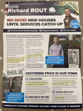 Thumbnail of leaflet from Richard Raydon Rout