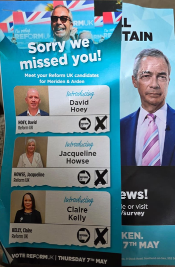 Thumbnail of leaflet from Claire Louise Kelly