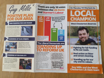 Thumbnail of leaflet from Guy Mills