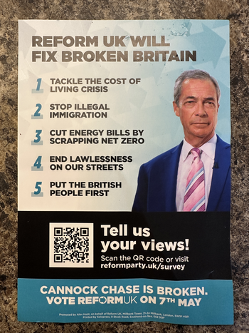 Thumbnail of leaflet from Graham Terence Millington