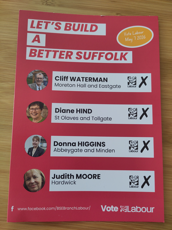 Thumbnail of leaflet from Diane Hind