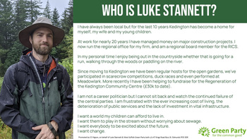 Thumbnail of leaflet from Luke Stannett