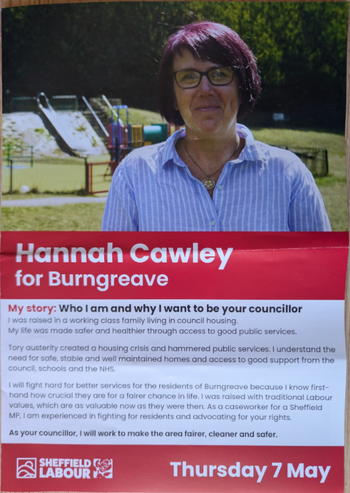 Thumbnail of leaflet from Hannah Cawley