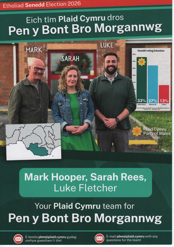 Thumbnail of leaflet from Mark Hooper