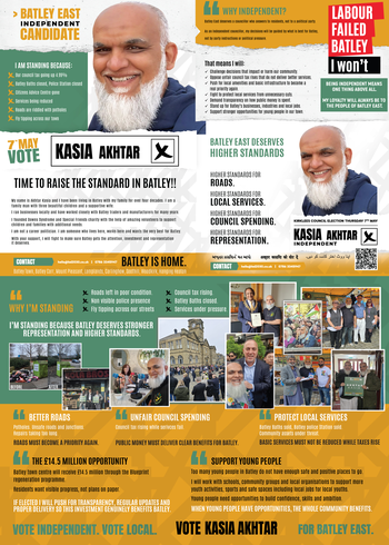 Thumbnail of leaflet from Akhtar Kasia
