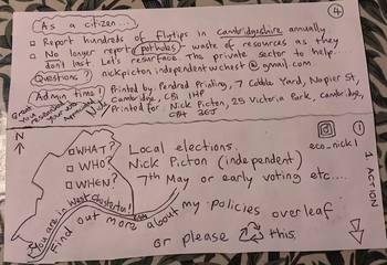 Thumbnail of leaflet from Nick Picton