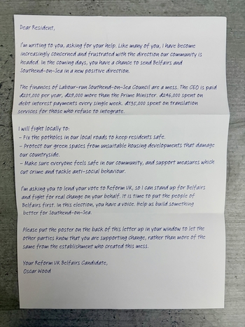 Thumbnail of leaflet from Oscar James Wood