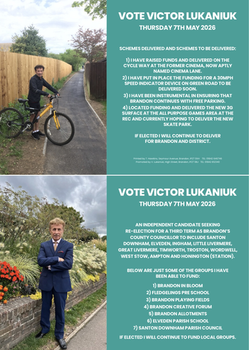 Thumbnail of leaflet from Victor Lukaniuk