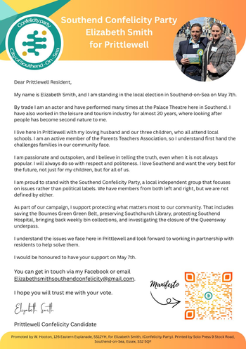 Thumbnail of leaflet from Elizabeth Alexandra Smith