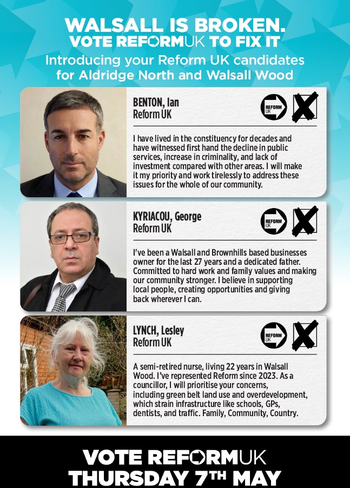 Thumbnail of leaflet from Ian Benton