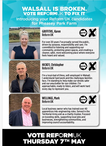 Thumbnail of leaflet from Christopher James Hickey