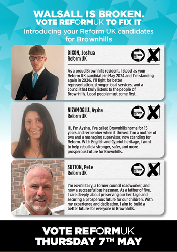 Thumbnail of leaflet from Pete Sutton