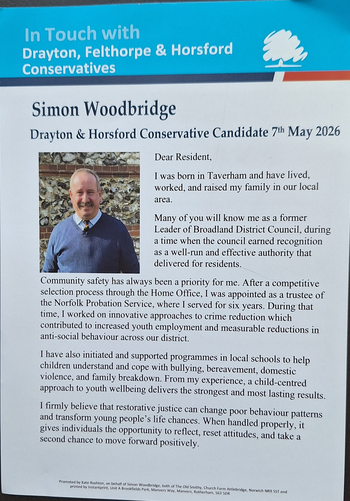 Thumbnail of leaflet from Simon Don Woodbridge