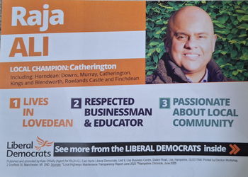 Thumbnail of leaflet from Raja Ali