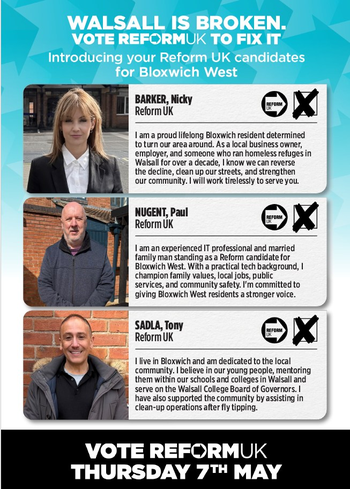 Thumbnail of leaflet from Nicky Barker